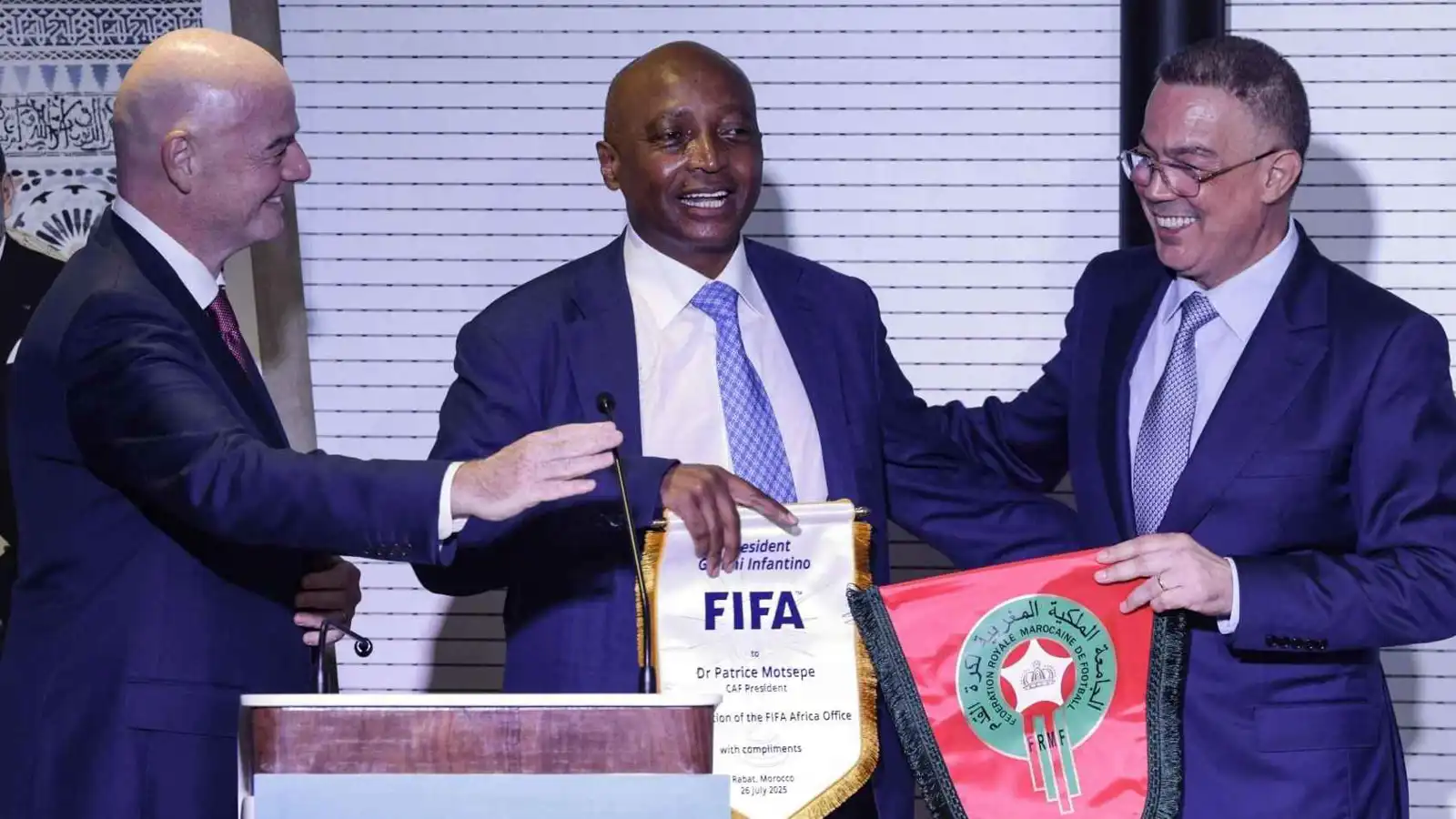 إنفانتينو يمنح المغرب أول مقر إقليمي للفيفا في إفريقيا (صور)