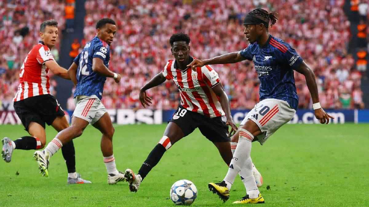 آرسنال يقهر أتلتيك بلباو في عقر داره بدوري أبطال أوروبا (فيديو)