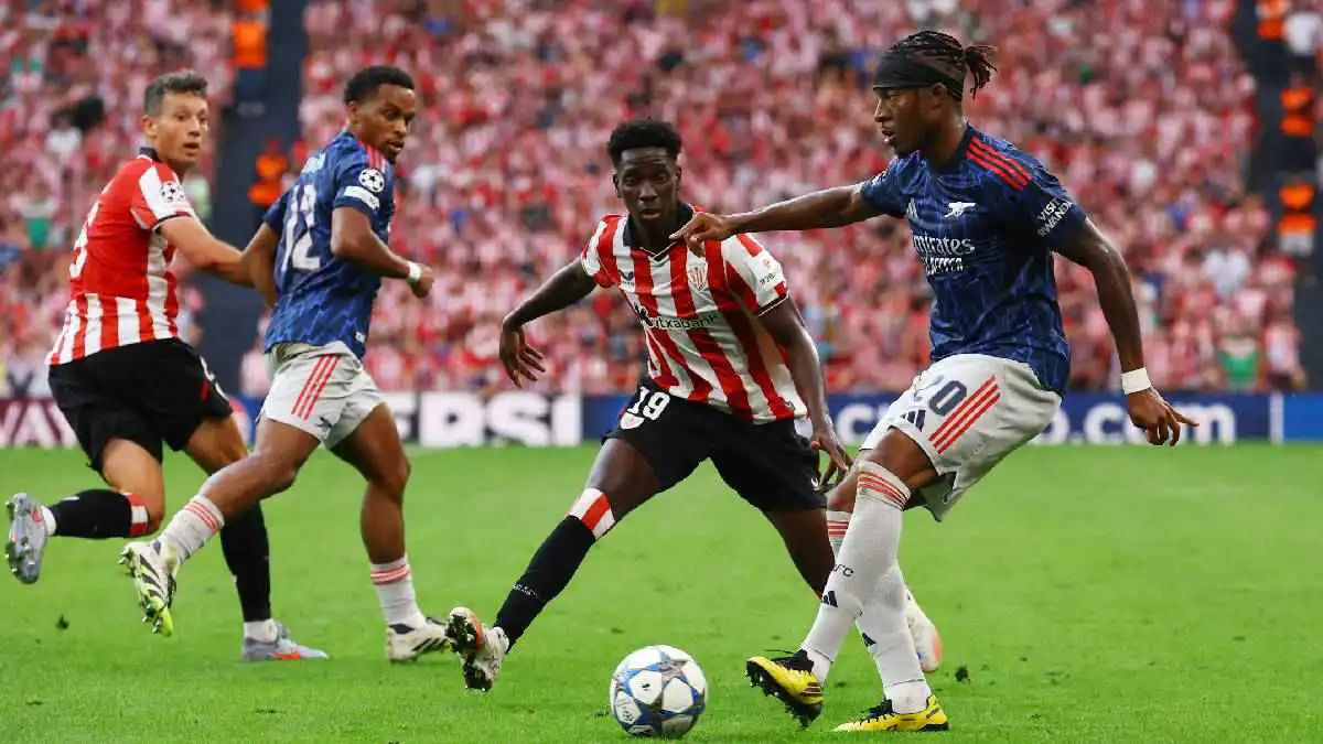 آرسنال يقهر أتلتيك بلباو في عقر داره بدوري أبطال أوروبا (فيديو)