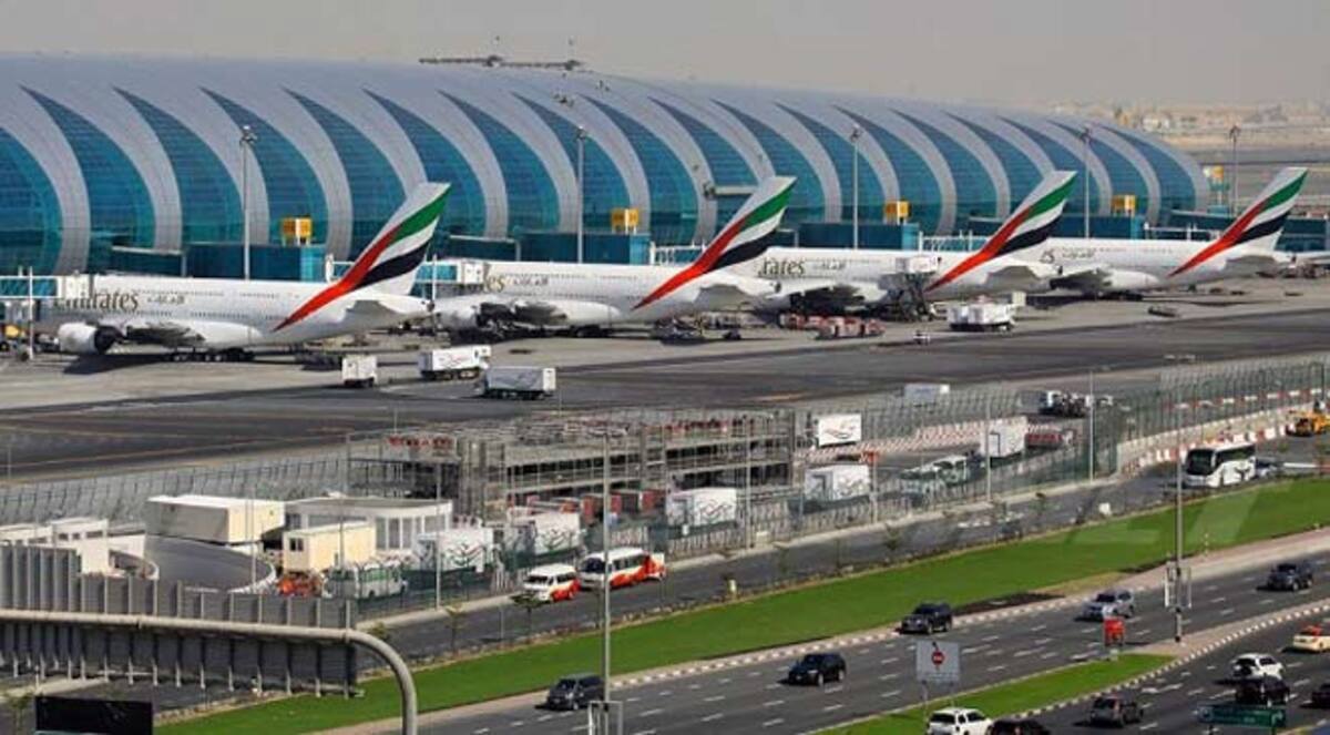 مطار دبي الأنشط عالميا في نقل الركاب في 2014