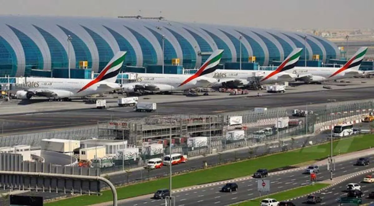 مطار دبي الأنشط عالميا في نقل الركاب في 2014