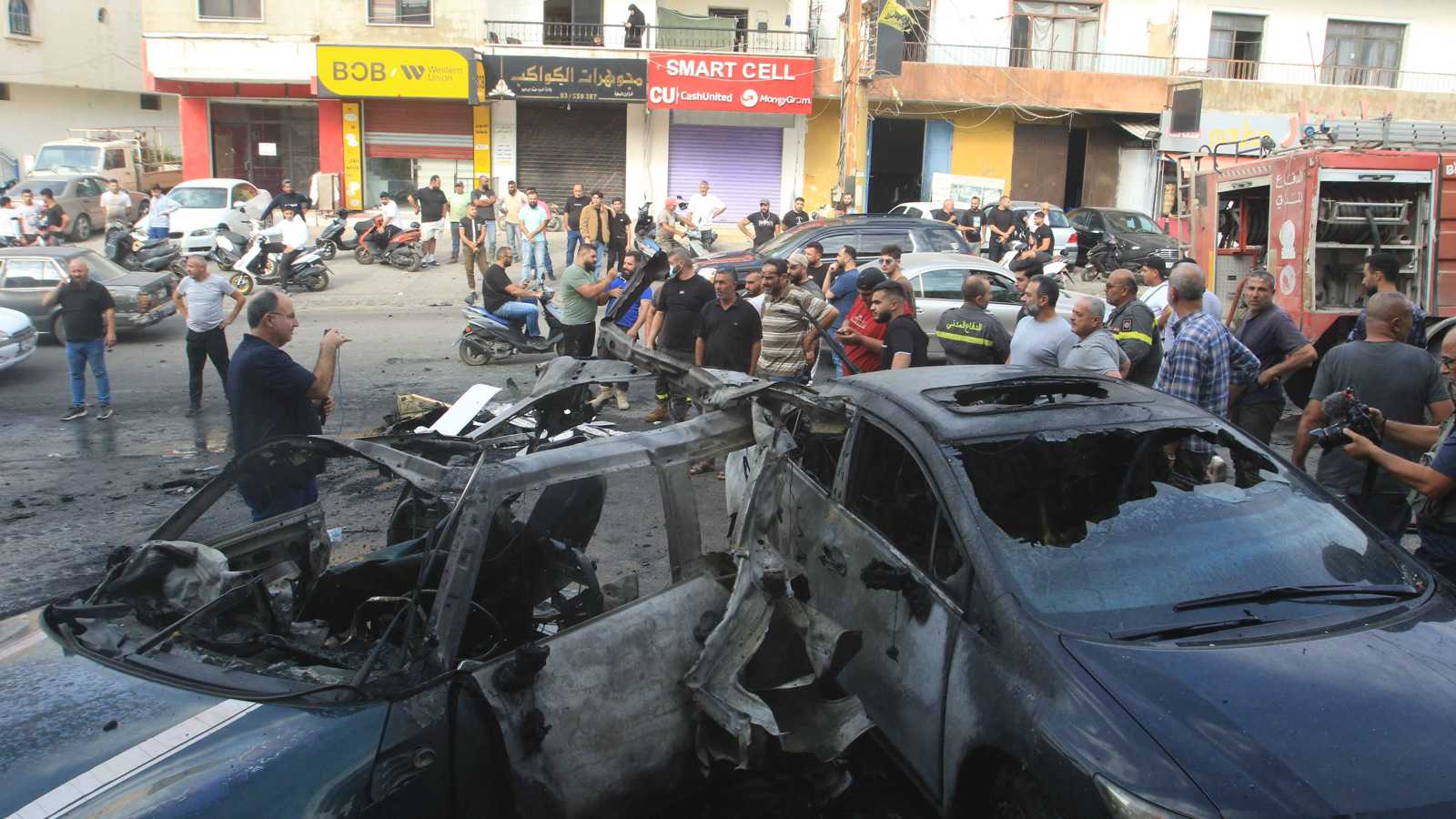 إسرائيل تستهدف قياديا بارزا في حزب الله جنوبي لبنان (فيديو)