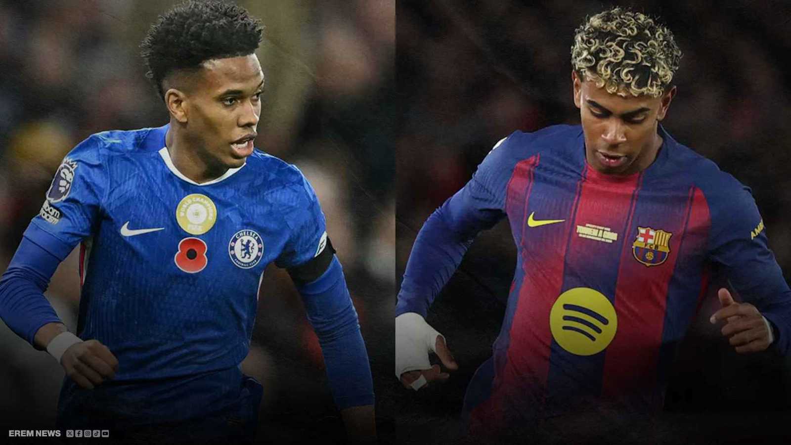 برشلونة وتشيلسي.. مواجهة نارية في "ستامفورد بريدج" بدوري الأبطال