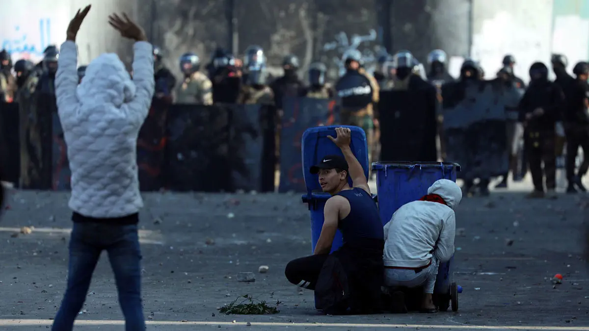 مقتل متظاهر عراقي برصاص مجهولين في الناصرية