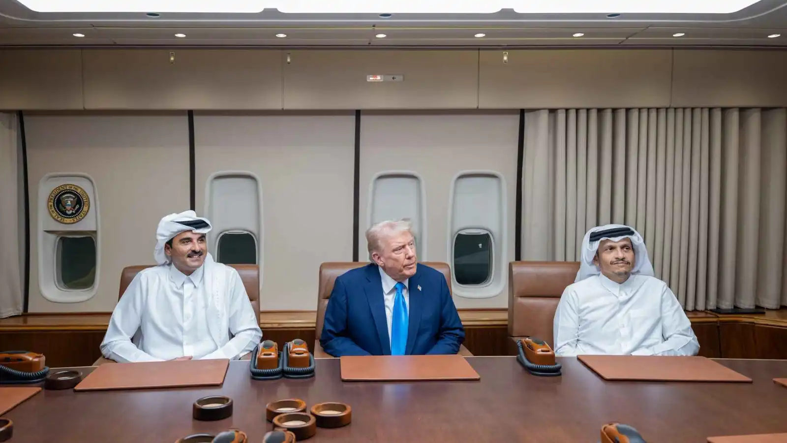 ترامب وأمير قطر يبحثان تثبيت اتفاق غزة ودعم السلام في المنطقة