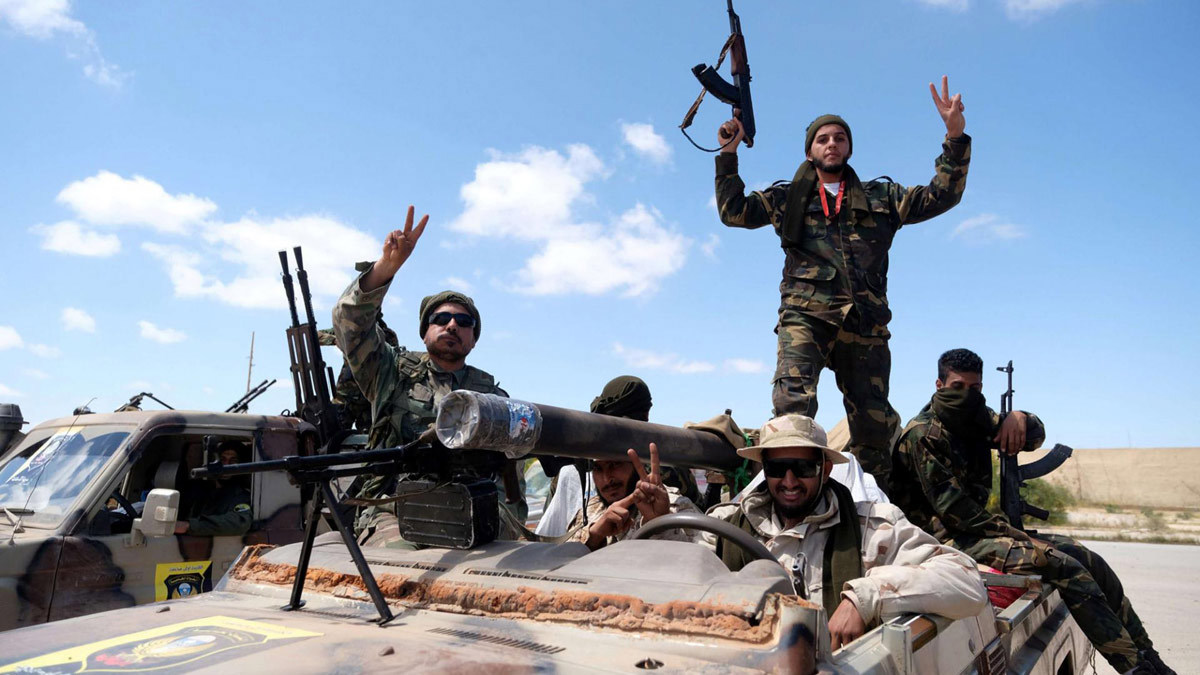 الجيش الليبي يتقدم في غريان ويسيطر على "غوط الريح"