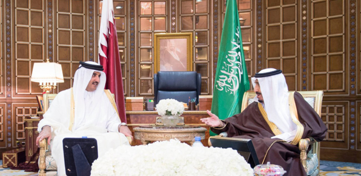 شاهد بالصور.. كيف تستعد الدوحة لاستقبال العاهل السعودي