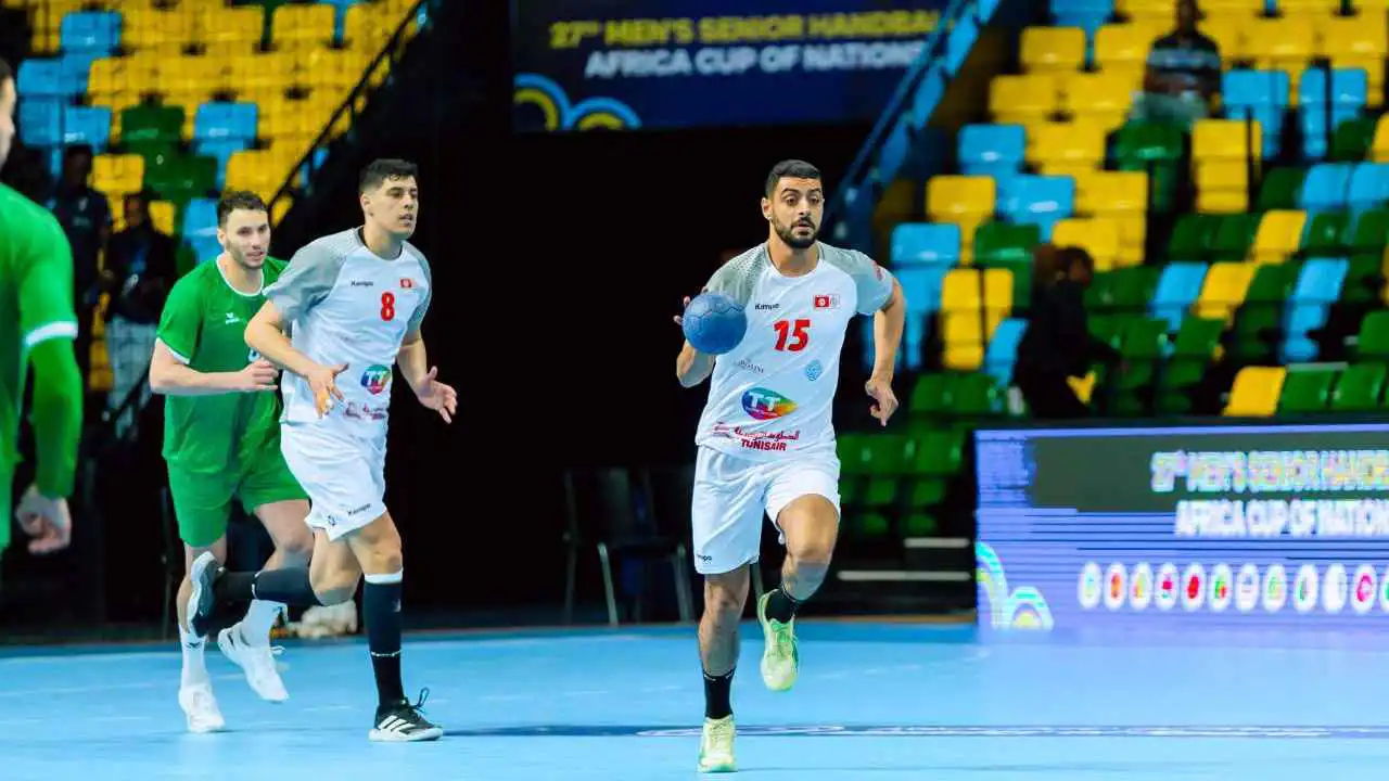 موعد مباراة مصر وتونس في نهائي كأس أمم إفريقيا لكرة اليد والقنوات الناقلة