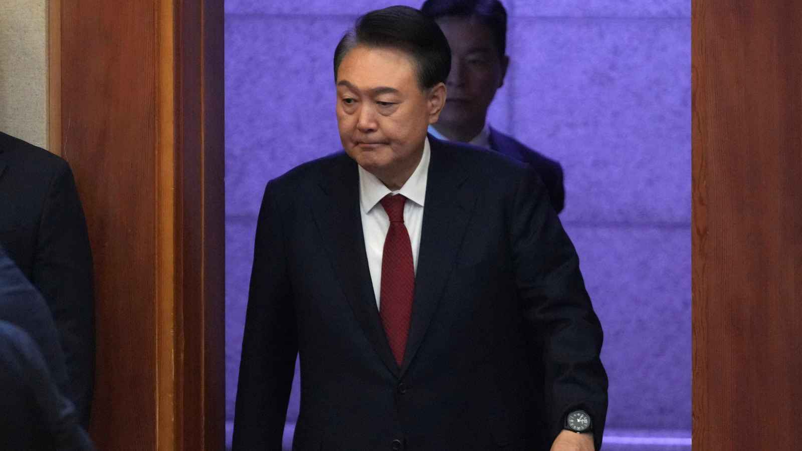 الفريق القانوني يعلن عدم حضور رئيس كوريا الجنوبية "جلسة العزل"