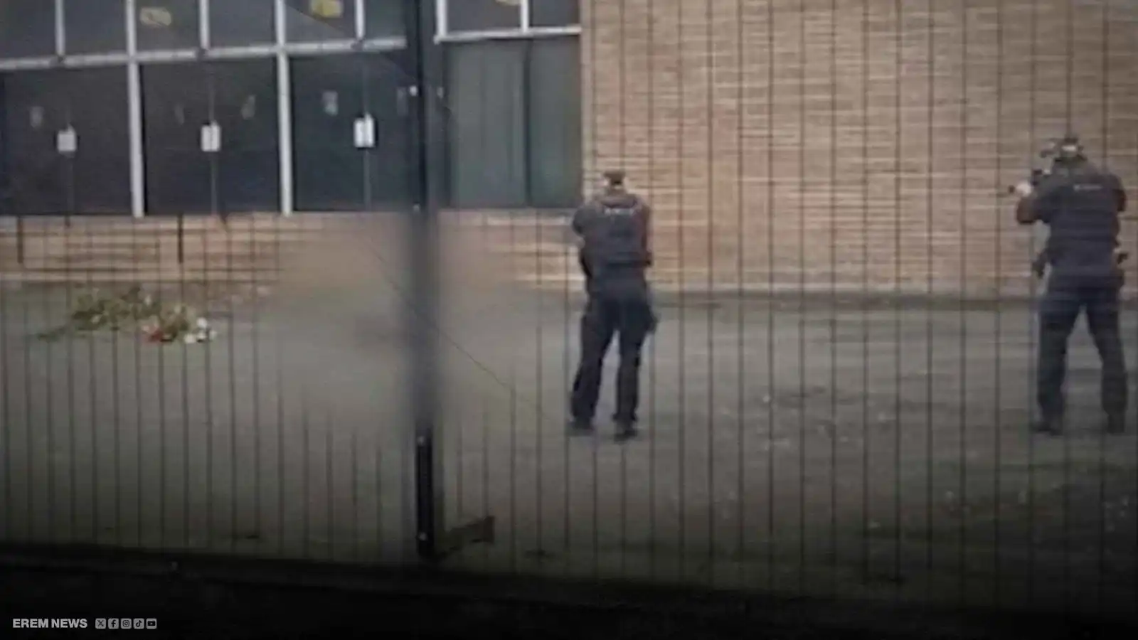 الشرطة البريطانية في موقع هجوم كنيس مانشستر