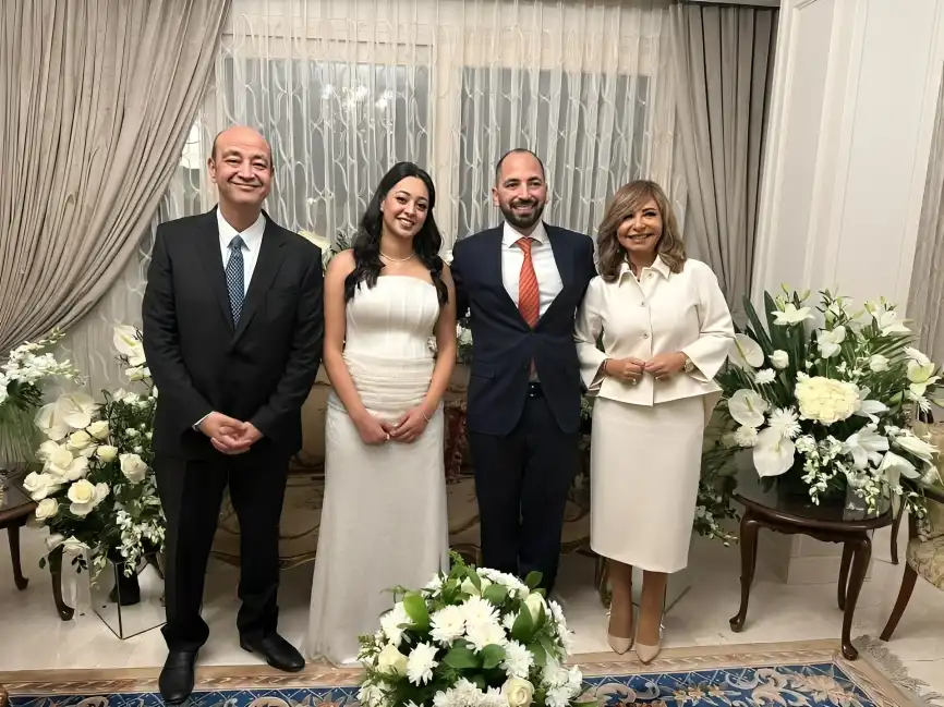 آخر ظهور للميس الحديدي وعمرو أديب