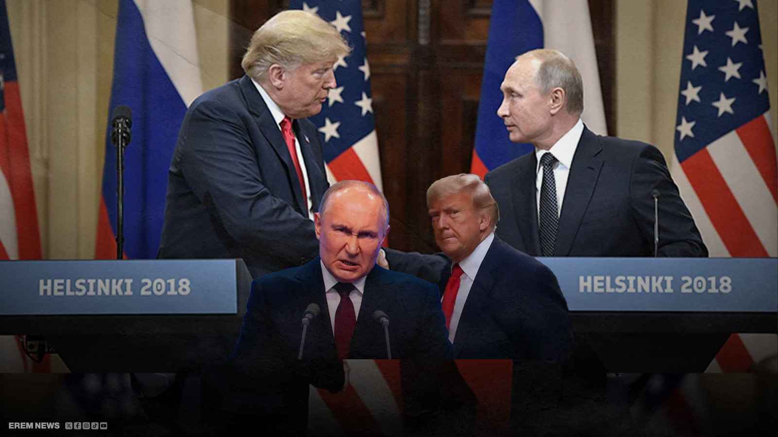 ترامب يتوعد بوتين بعد تصريحاته عن زيلينسكي