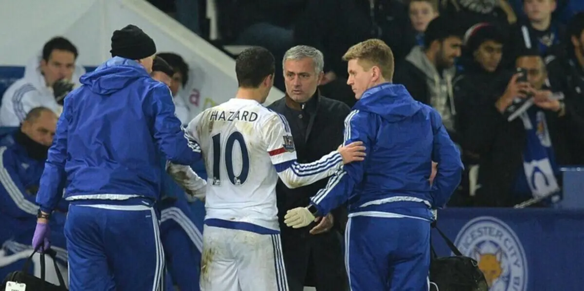 هازارد يطعن مورينيو بإدعاء الإصابة