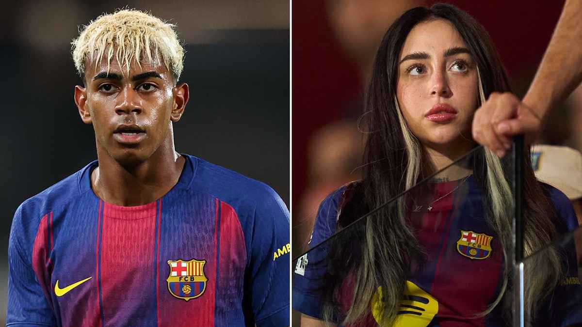 أحبك.. أول رد فعل من صديقة لامين يامال بعد خسارته الكرة الذهبية (صورة)