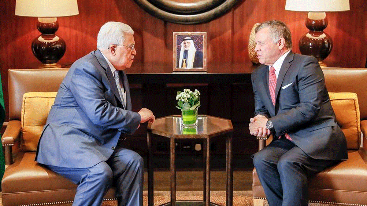 على وقع التصعيد الإسرائيلي.. الملك عبدالله يلتقي محمود عباس في عمان