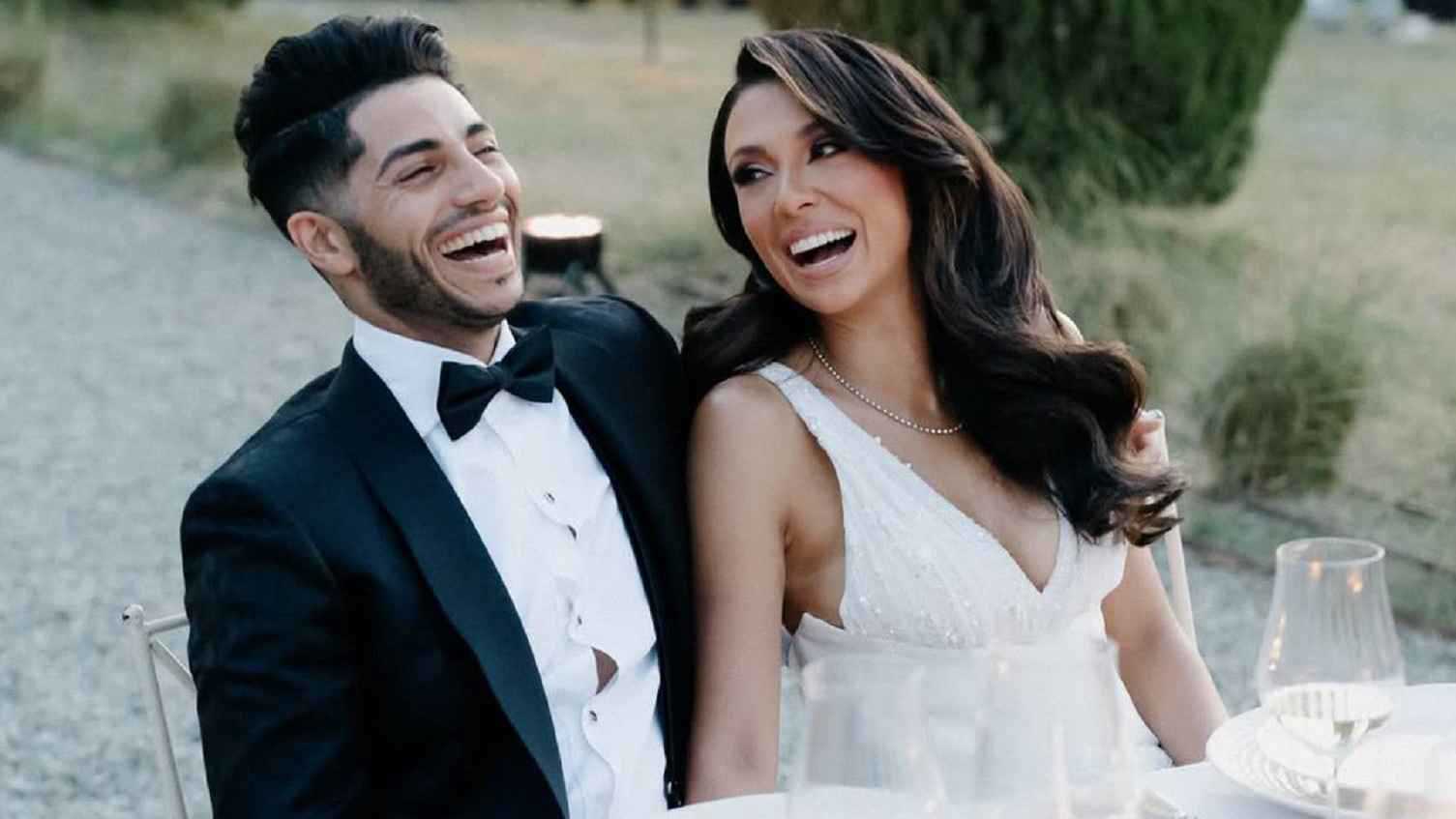 بعد زفاف "أسطوري".. زوجة مينا مسعود على الكرسي المتحرك (صورة)