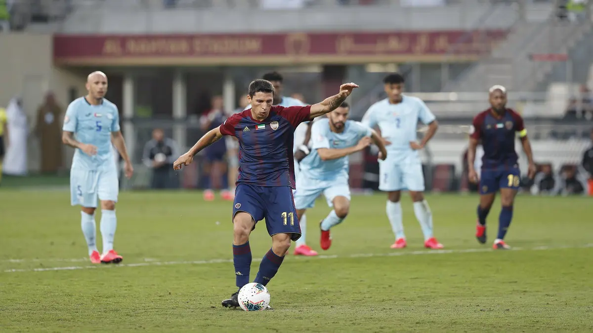 رقم قياسي لسيباستيان تيغالي مهاجم الوحدة في الدوري الإماراتي