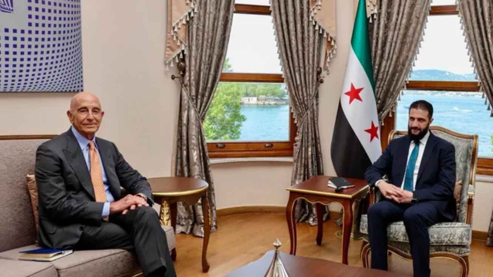 في زيارة تاريخية.. المبعوث الأمريكي إلى سوريا يصل دمشق (صور)