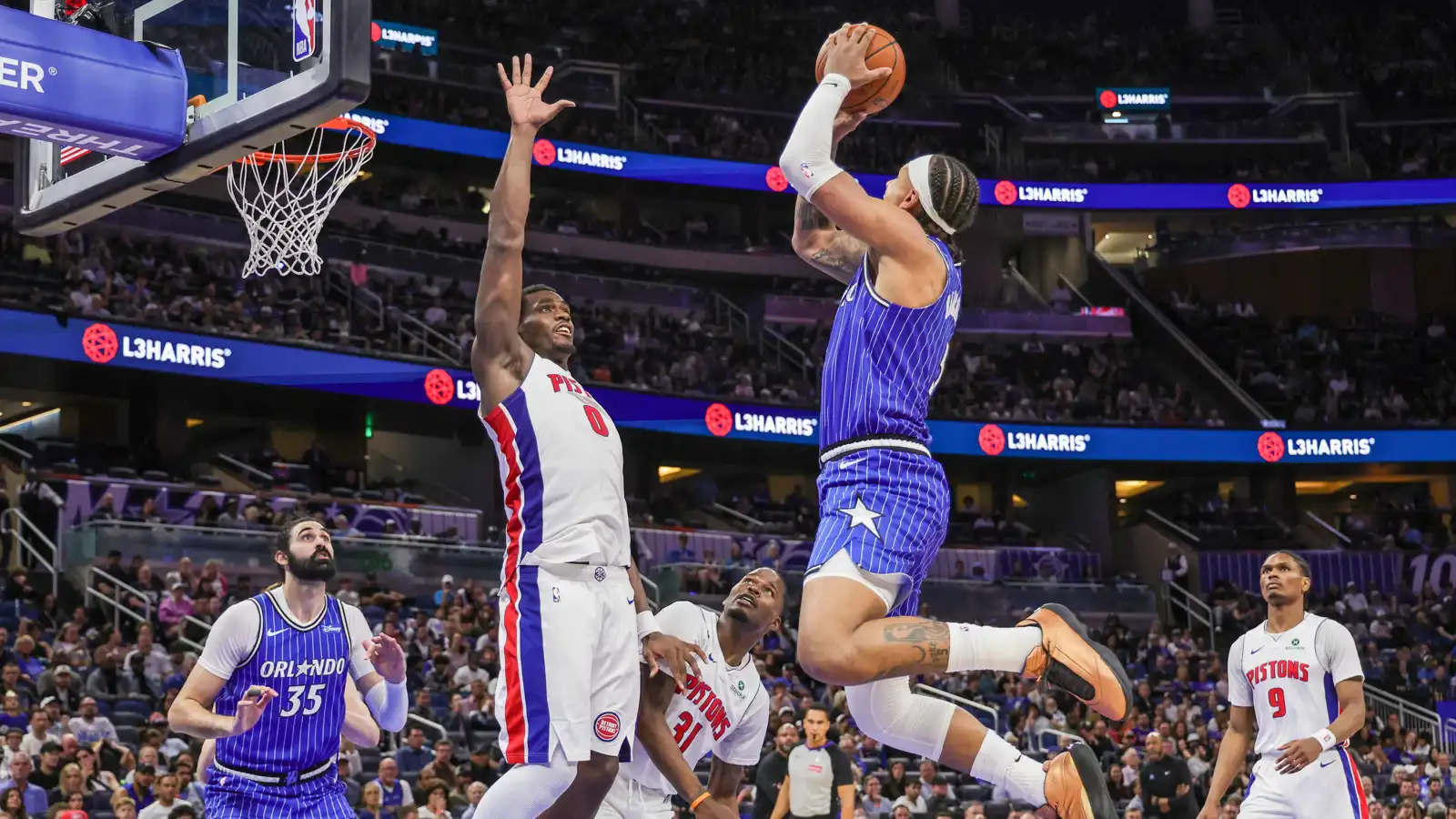 NBA.. أورلاندو ماجيك يواصل تقدمه نحو الأدوار الإقصائية بفوزه على بيستونز