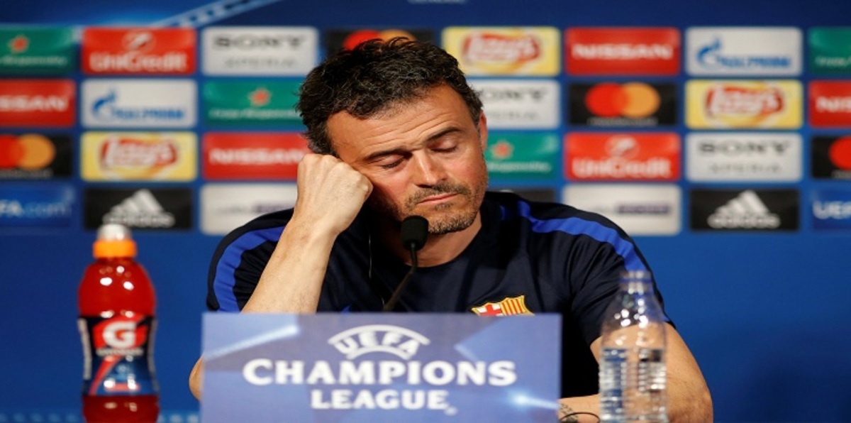 سقوط برشلونة يبدد أحلام إنريكي في الاستمرار مع الفريق