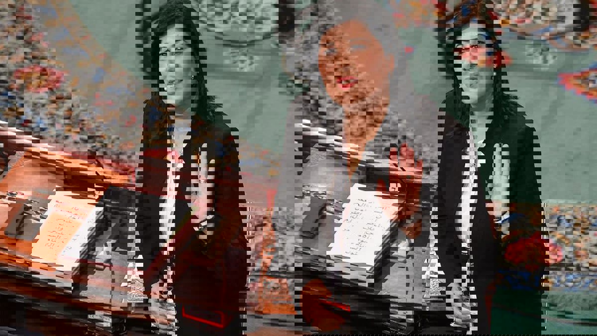 تونس.. إعادة انتخاب عبير موسي رئيسة للحزب الدستوري الحر