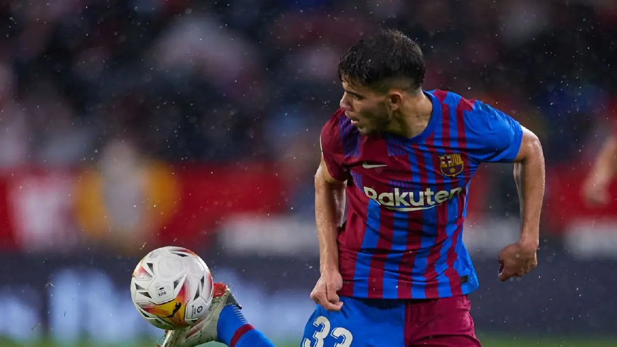 برشلونة ينوي تجديد عقد عبدالصمد الزلزولي