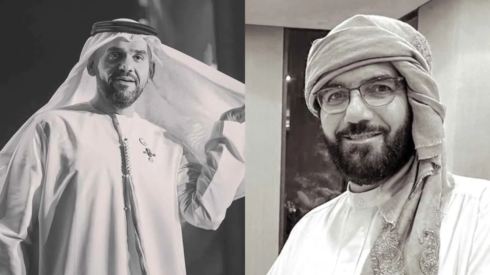 "ضلع الروح".. حسين الجسمي يرثي شقيقيه بكلمات مؤثرة