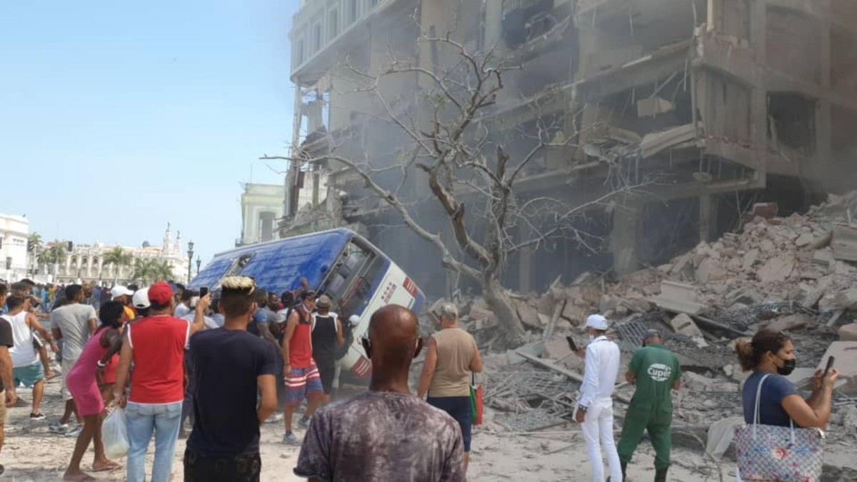 8 قتلى في انفجار بفندق وسط العاصمة الكوبية هافانا