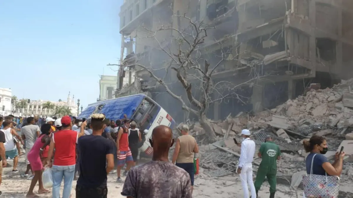 8 قتلى في انفجار بفندق وسط العاصمة الكوبية هافانا