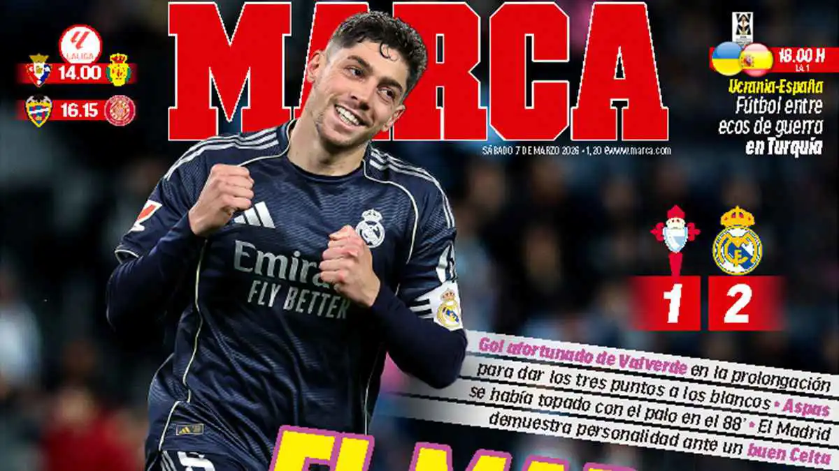 عناوين الصحف الرياضية: فالفيردي ينقذ ريال مدريد.. وأزمة مانشستر يونايتد