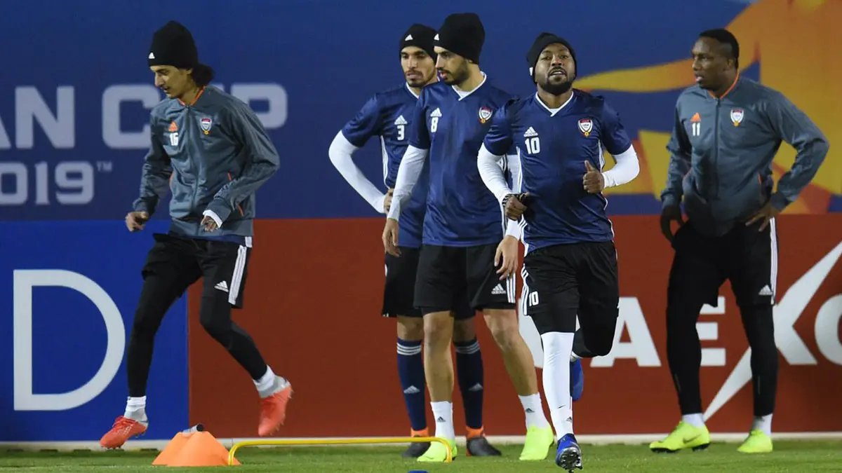 كل ما تريد معرفته عن مباراة الإمارات وقيرغيزستان اليوم في ثمن نهائي كأس آسيا 2019