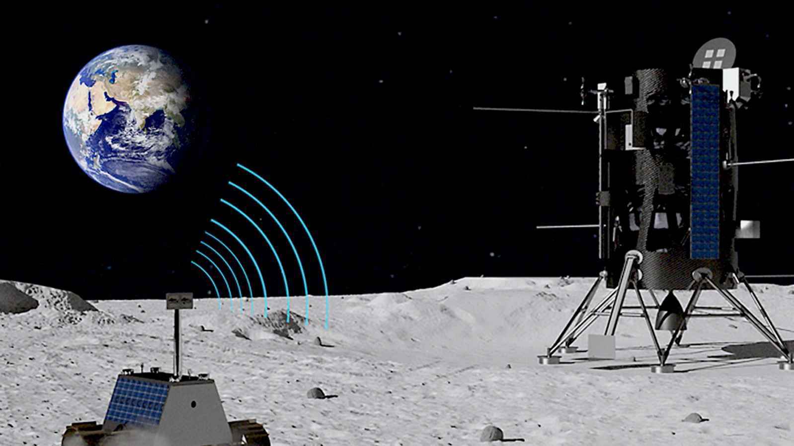 السباق الفضائي.. أول شبكة خلوية على القمر‎