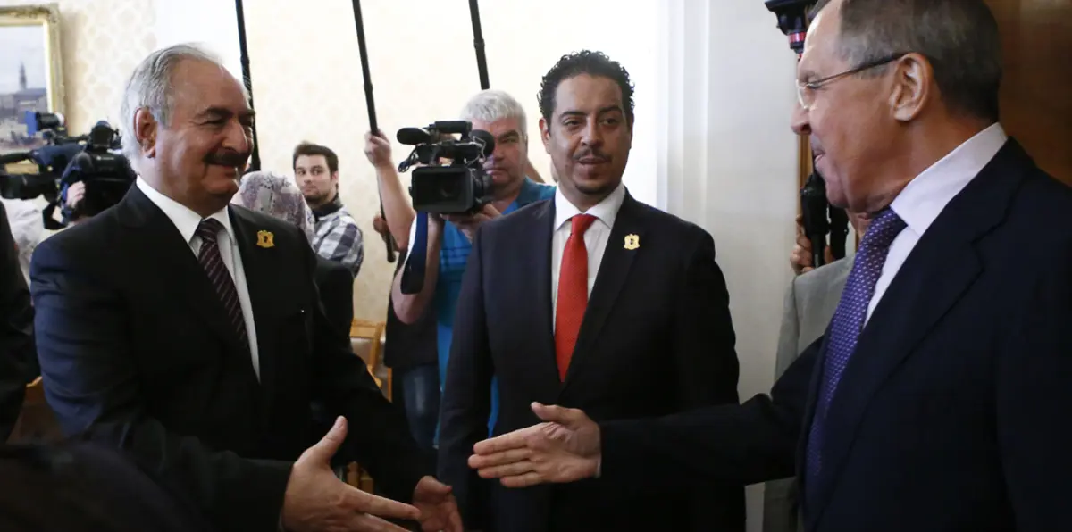 حفتر: السراج أخل بالكثير من المبادئ التي تم الاتفاق عليها