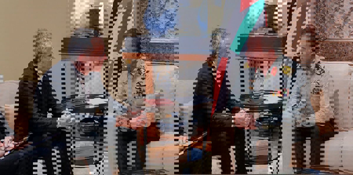 العاهل الأردني يبحث مع أمين عام "الناتو" جهود محاربة الإرهاب‎