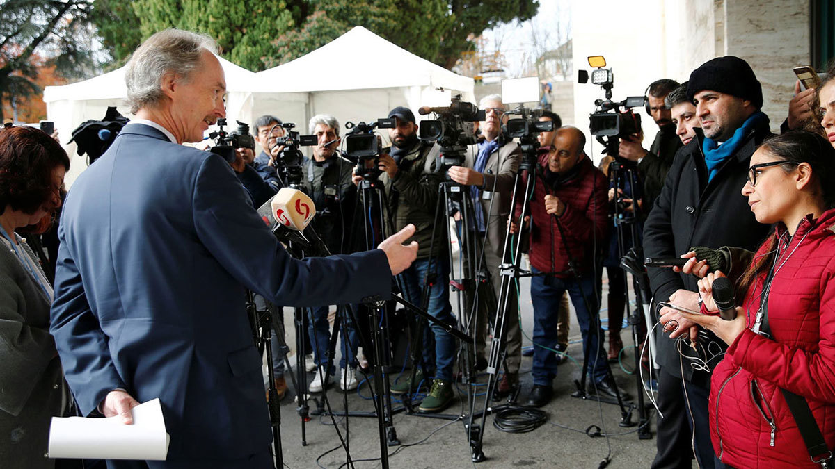 المبعوث الأممي في دمشق لإنقاذ عمل اللجنة الدستورية "المتعثرة"