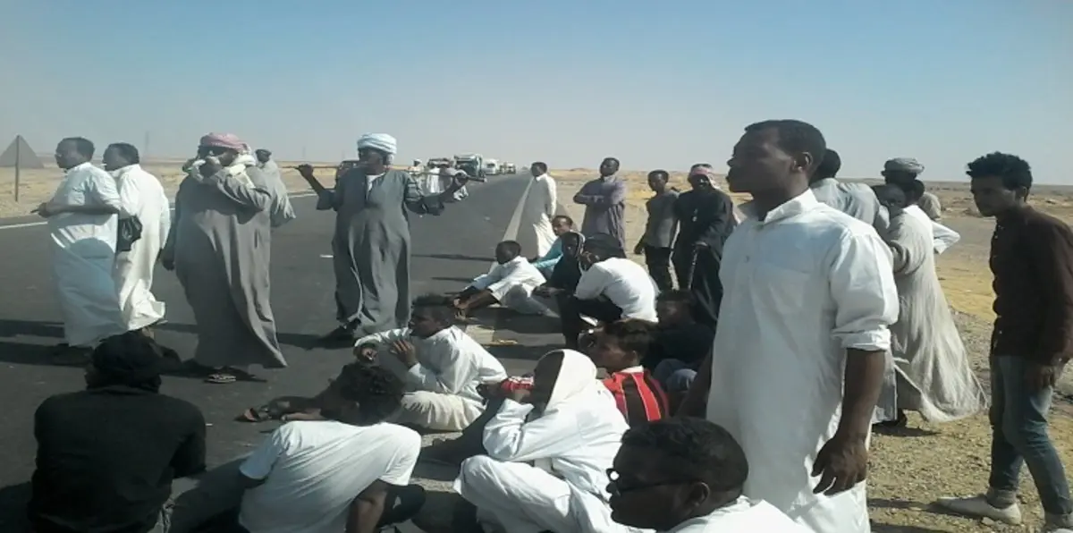 أهالي النوبة يعلنون مواصلة الاعتصام والحكومة المصرية تُعلّق لأول مرة