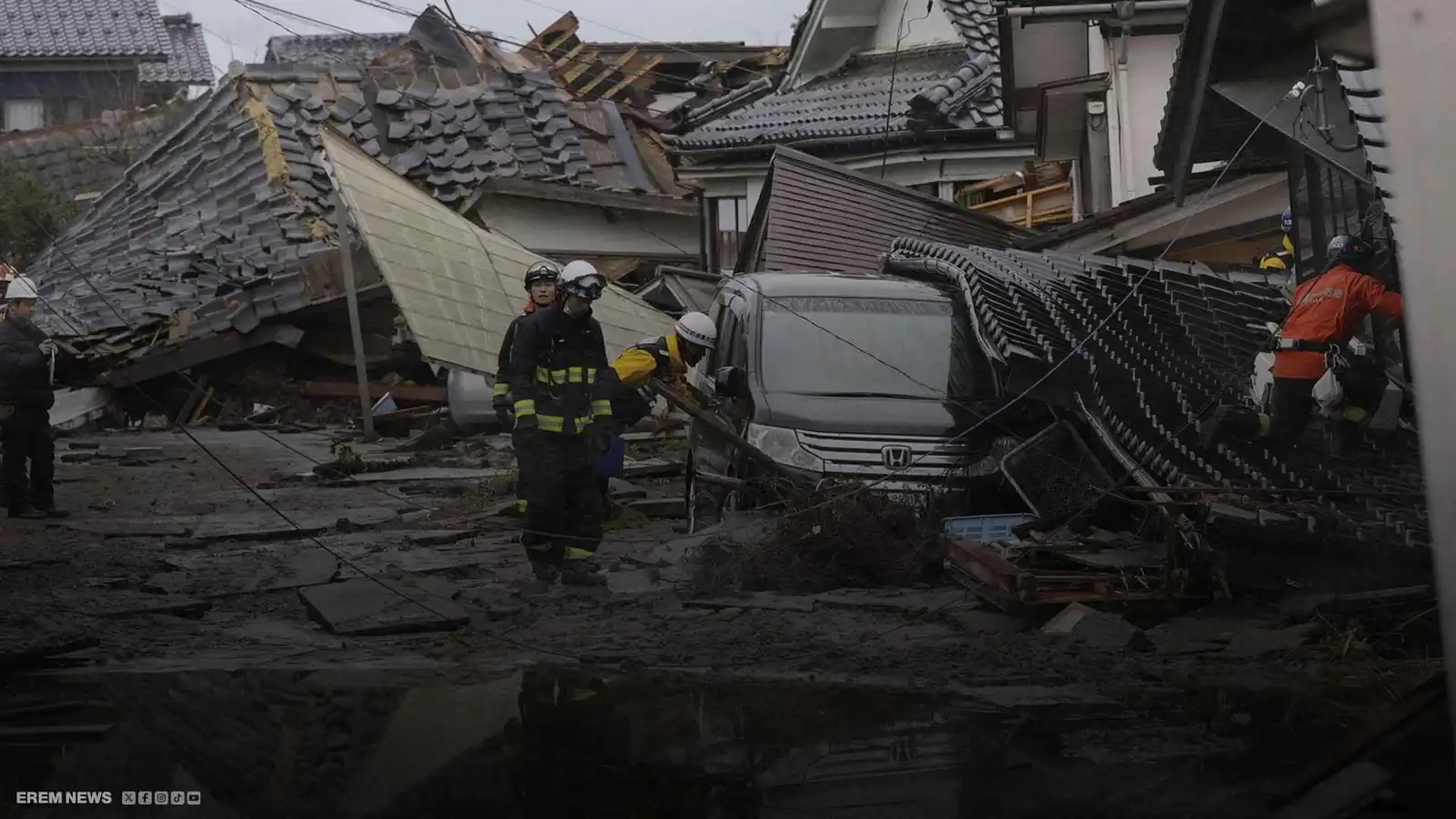 اليابان تهتز من جديد.. تحذيرات عاجلة من تسونامي قاتل (فيديو إرم)