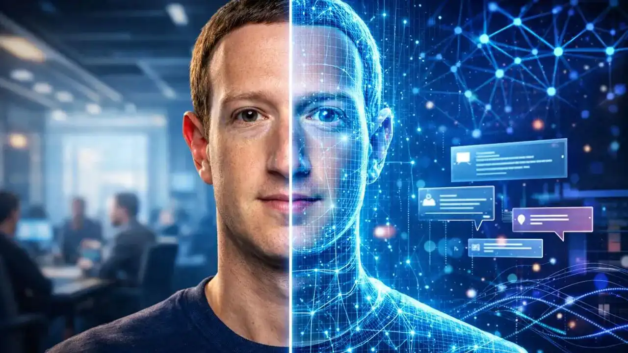 نسخة ذكاء اصطناعي من مارك زوكربيرغ