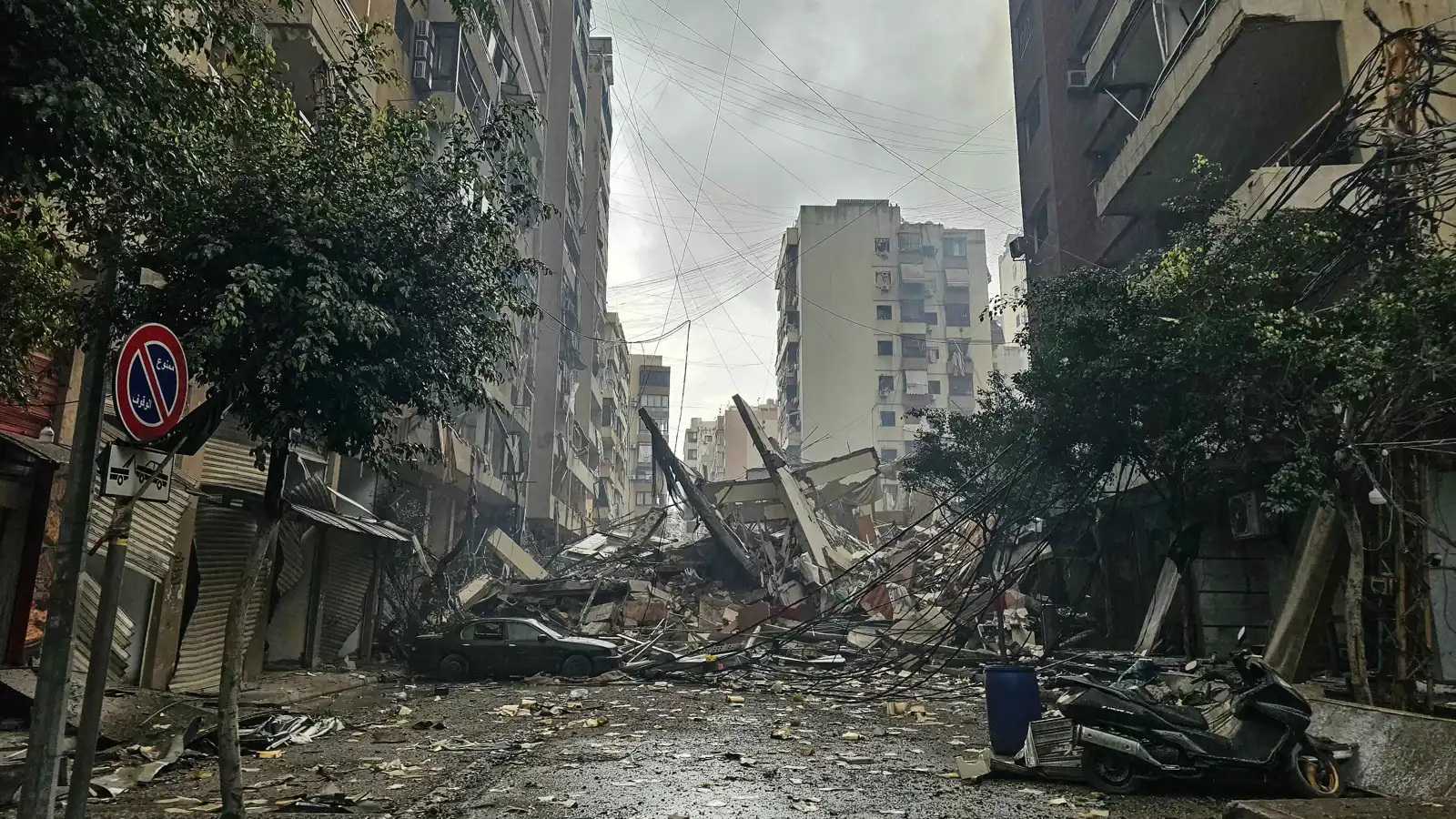 غارات إسرائيلية على الضاحية الجنوبية في بيروت (فيديو)