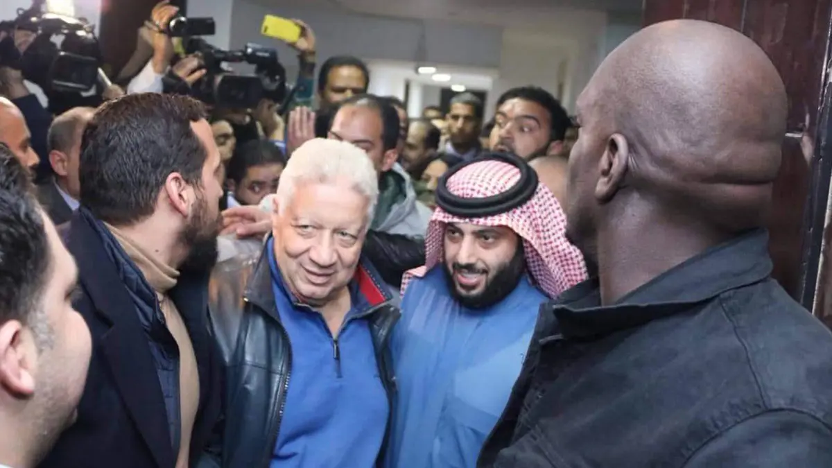 مرتضى منصور يعلق على مساندة تركي آل الشيخ للخطيب.. وشكاوى النادي الأهلي ضده (فيديو)