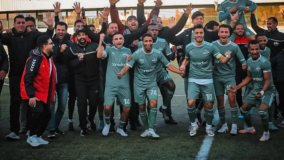 بالبشت على طريقة ميسي.. لاعب خدمات رفح يحتفل بالدوري الفلسطيني (فيديو)