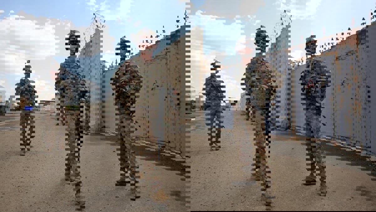 استهداف القوات الأمريكية في مطار أربيل بطائرة مسيّرة