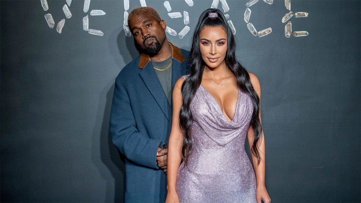 كيم كارداشيان تطلب الطلاق من زوجها كاني ويست