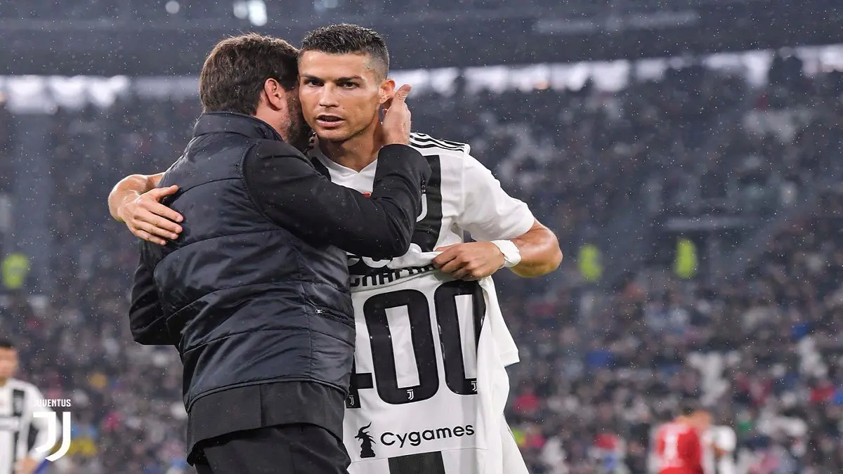 رئيس يوفنتوس يحذر كريستيانو رونالدو