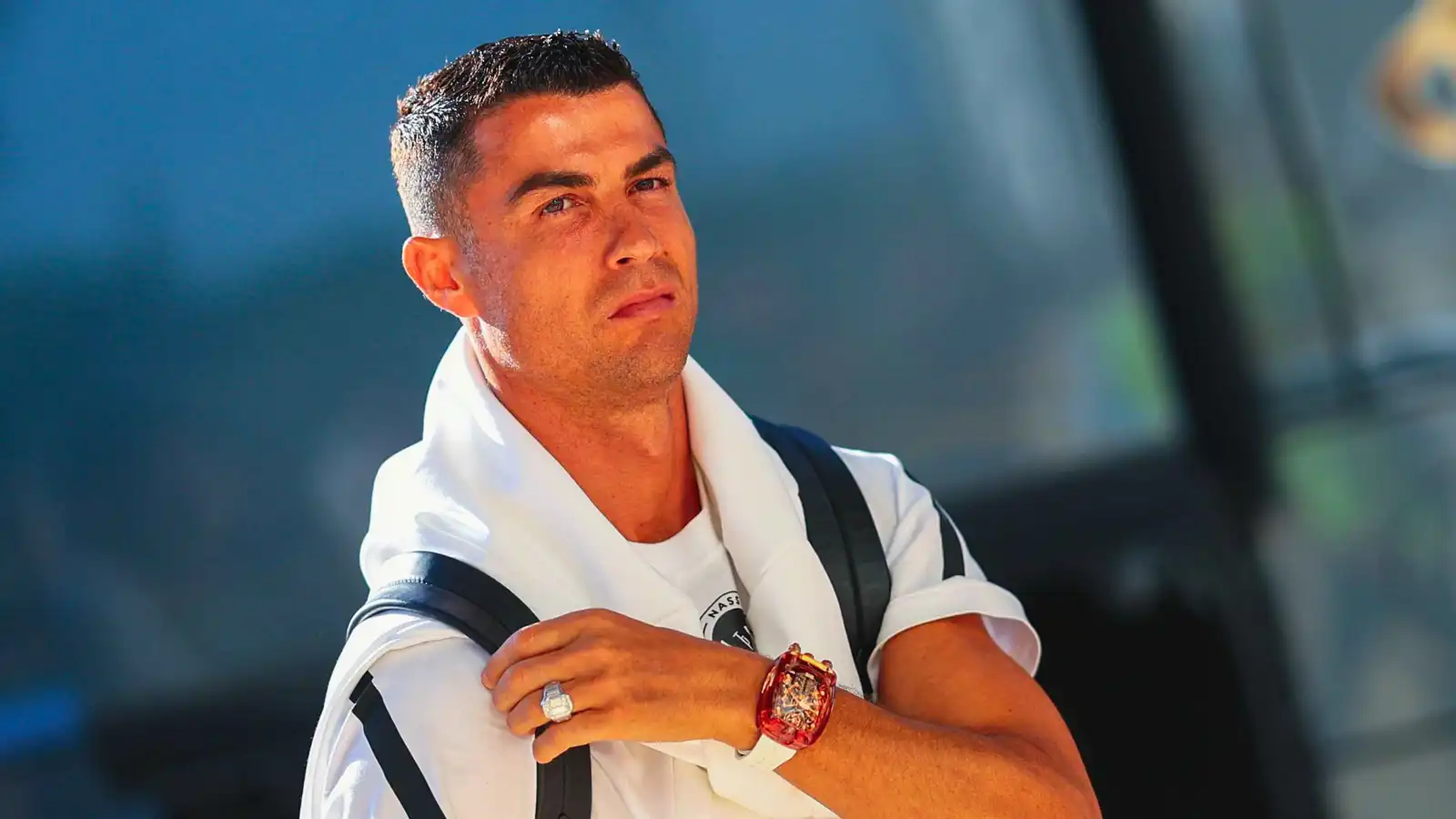 هذه كلمة قبيحة.. رد ناري من رونالدو بعد سؤال عن جواو فيلكس  (فيديو)