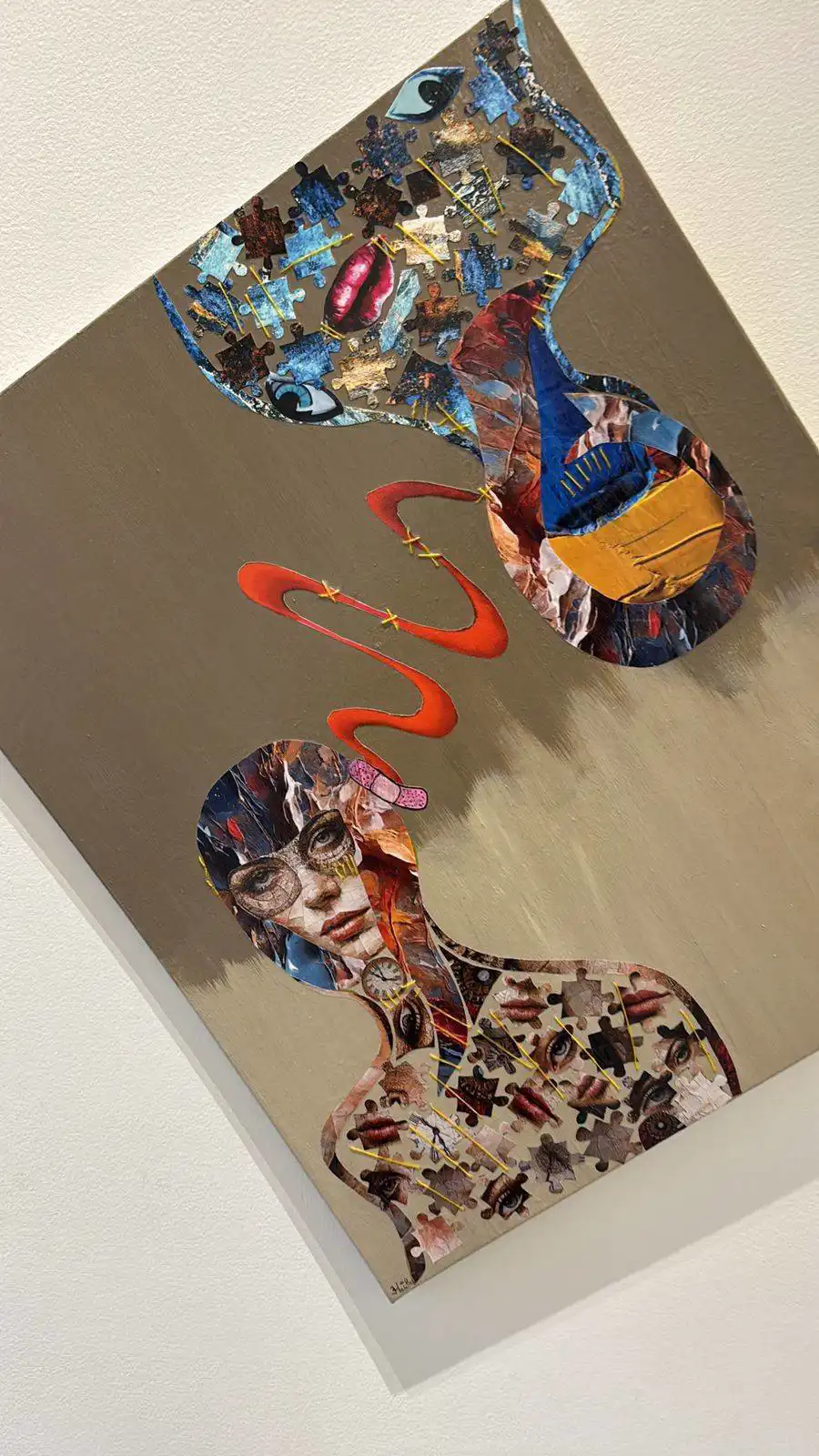 أعمال الفنانة التشكيلية اللبنانية هبة الخطيب بدر الدين