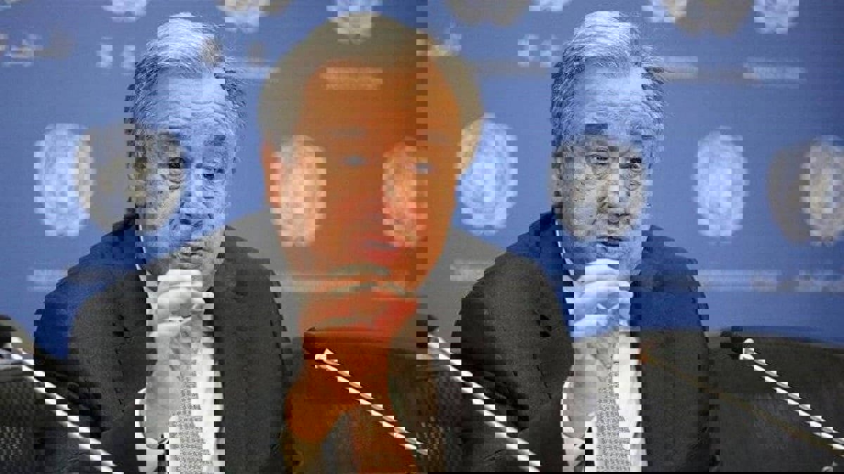 في محادثات منفصلة مع دبيبة والمنفي.. غوتيريس يشدد على خروج القوات الأجنبية من ليبيا