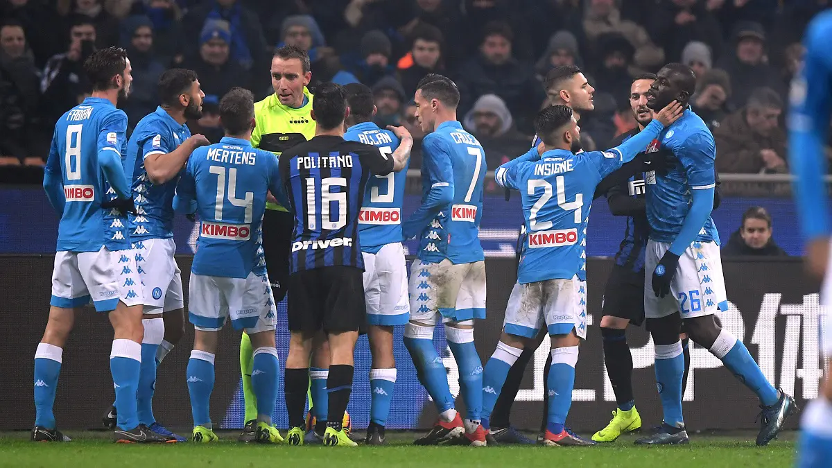 الاتحاد الإيطالي يعاقب إنتر ميلان بعد عنصرية جماهيره تجاه كاليدو كوليبالي