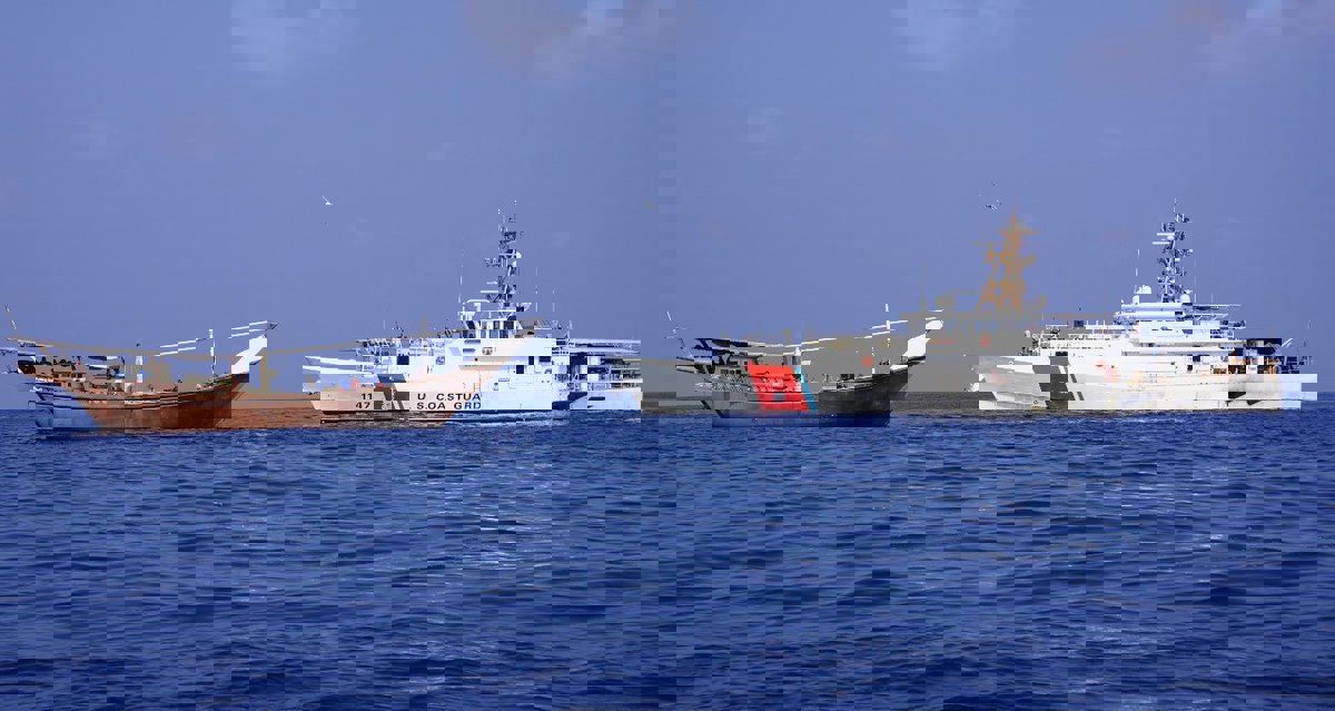 ضبط شحنة أسلحة إيرانية كانت في طريقها لميليشيا الحوثي