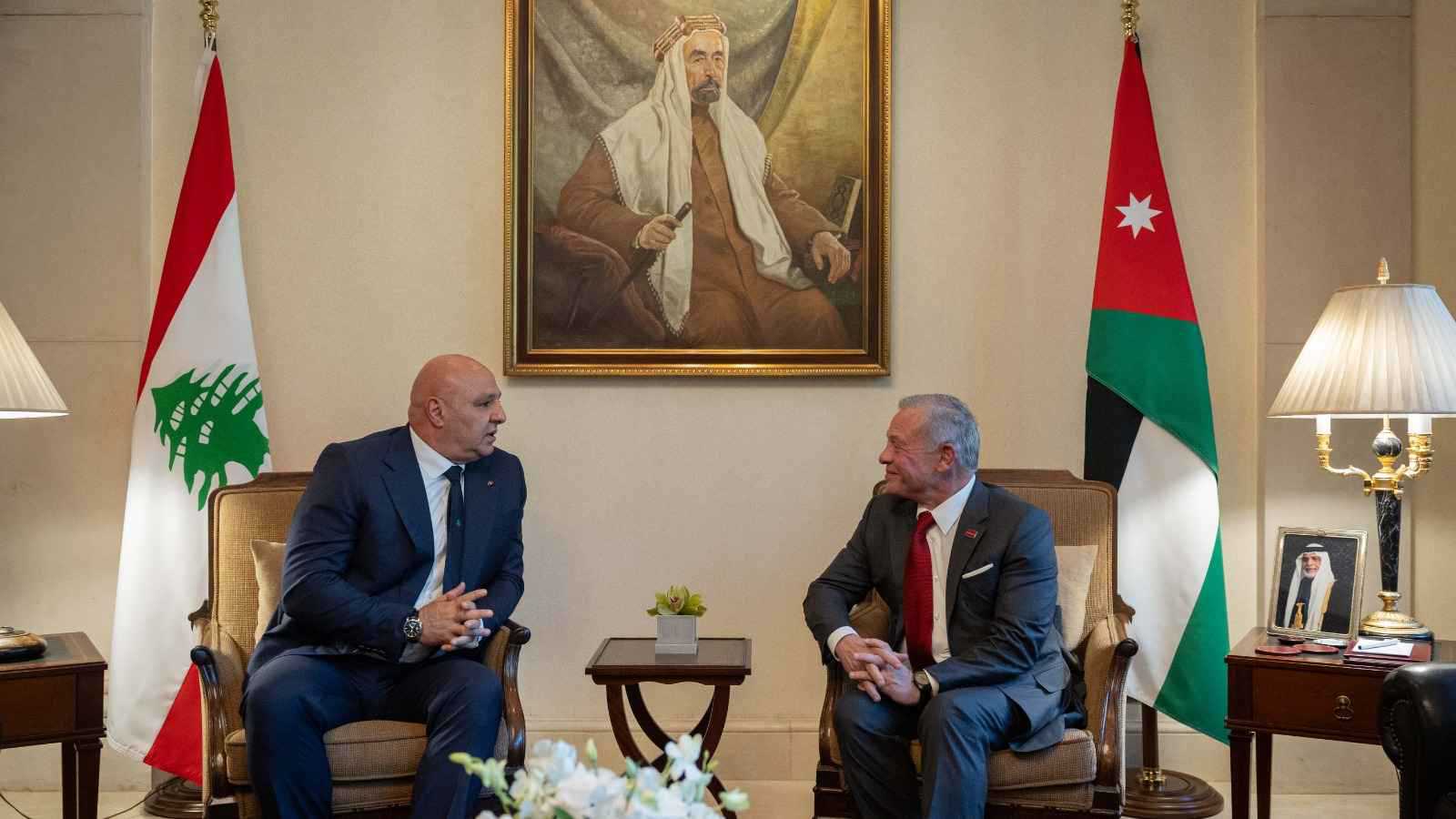 ملك الأردن: مستعدون لدعم لبنان في حفظ استقراره